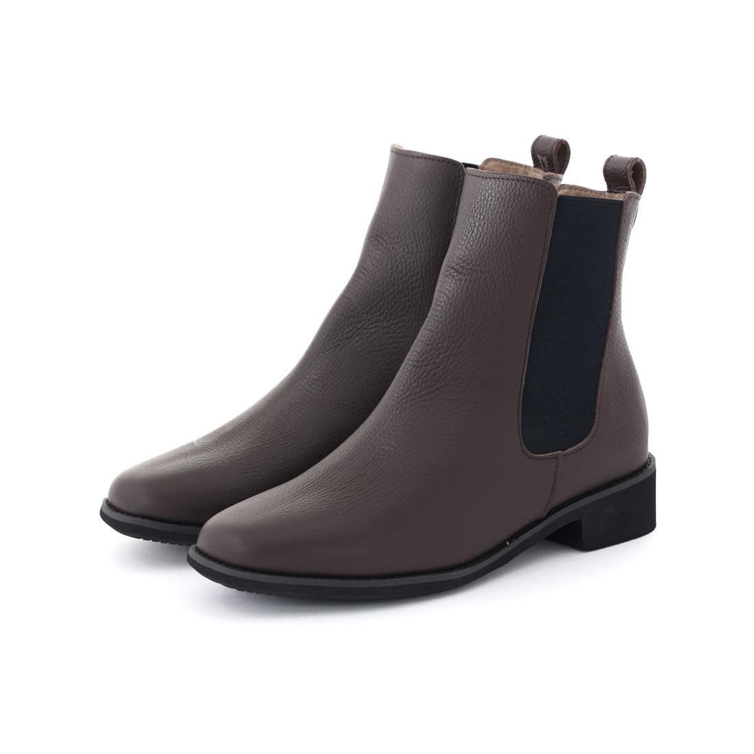 レシピ Recipe レディース ブーツ サイドゴア RP-513K ショートブーツ レザー 本革 撥水 シンプル 歩きやすい やわらかい (ダークブラウン) ダークブラウン