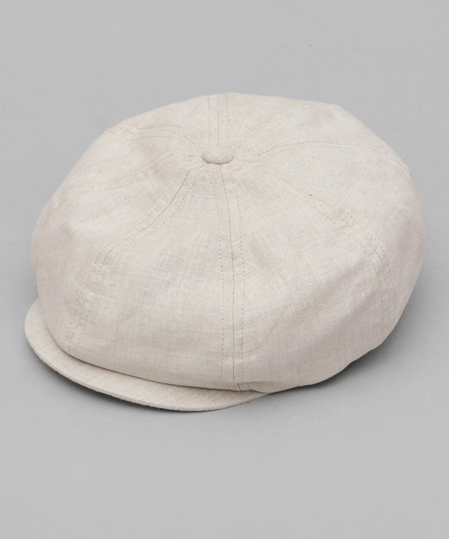 レックハッター Req Hatter 綿麻 リネン混 キャスケット (ブラック) ブラック