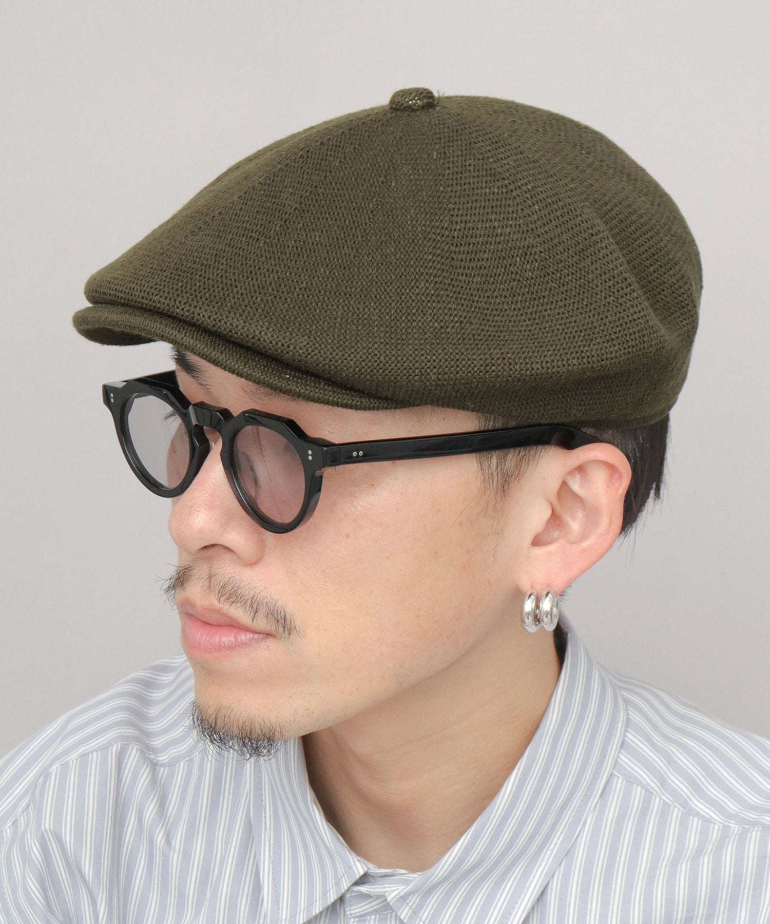 レックハッター Req Hatter サーモニット キャスケット ベレー (カーキ) カーキ