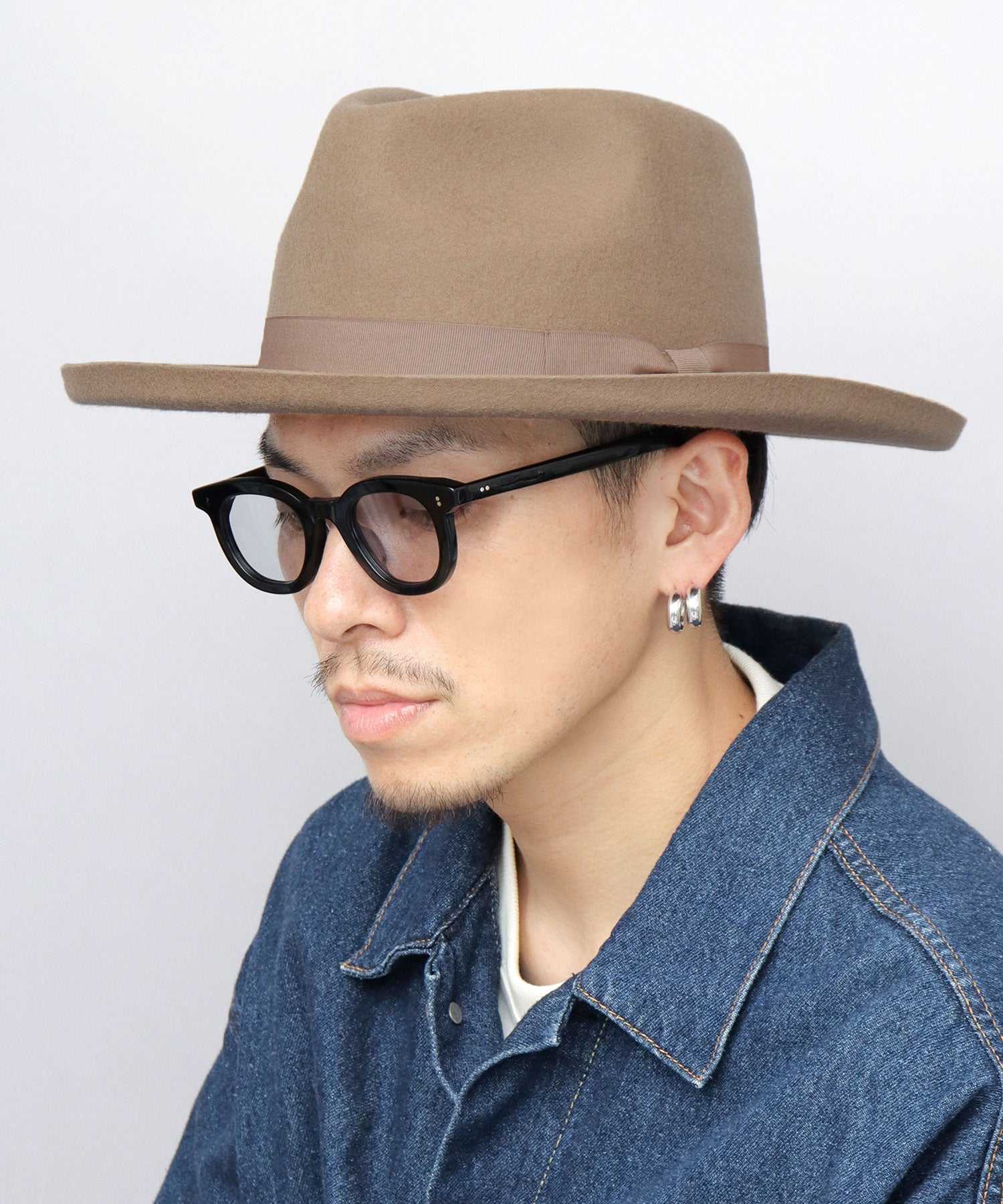 BRIM UP LONG FELT HAT ブリムアップ ロング フェルトハット BRIM FELT