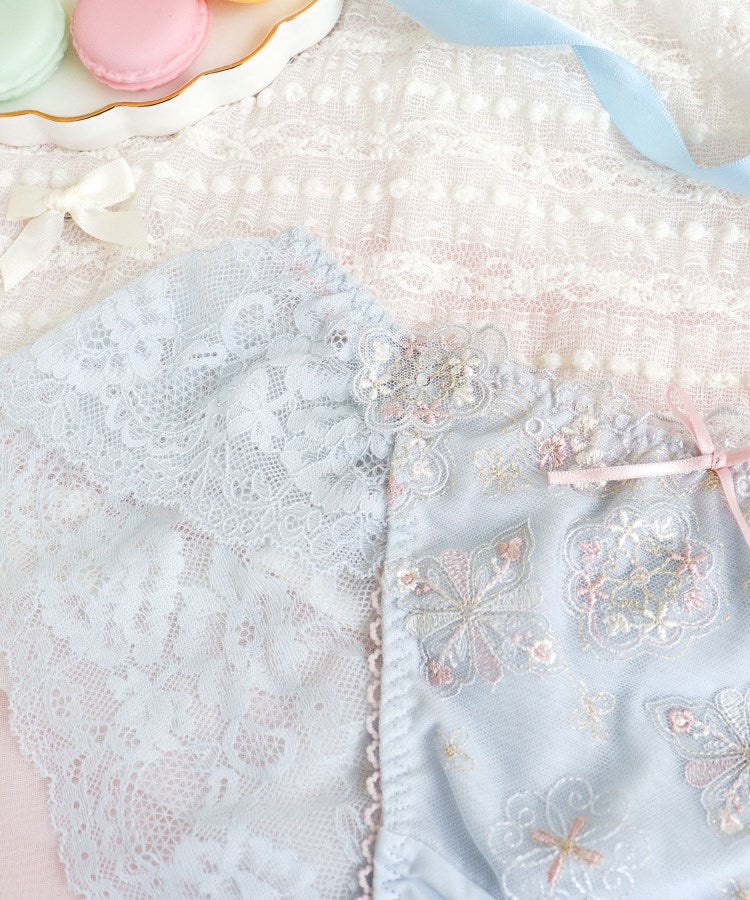 リサマリ Risa Magli キャシー レースショーツ 【返品不可商品】 (ブラウン(043)) ブラウン(043)