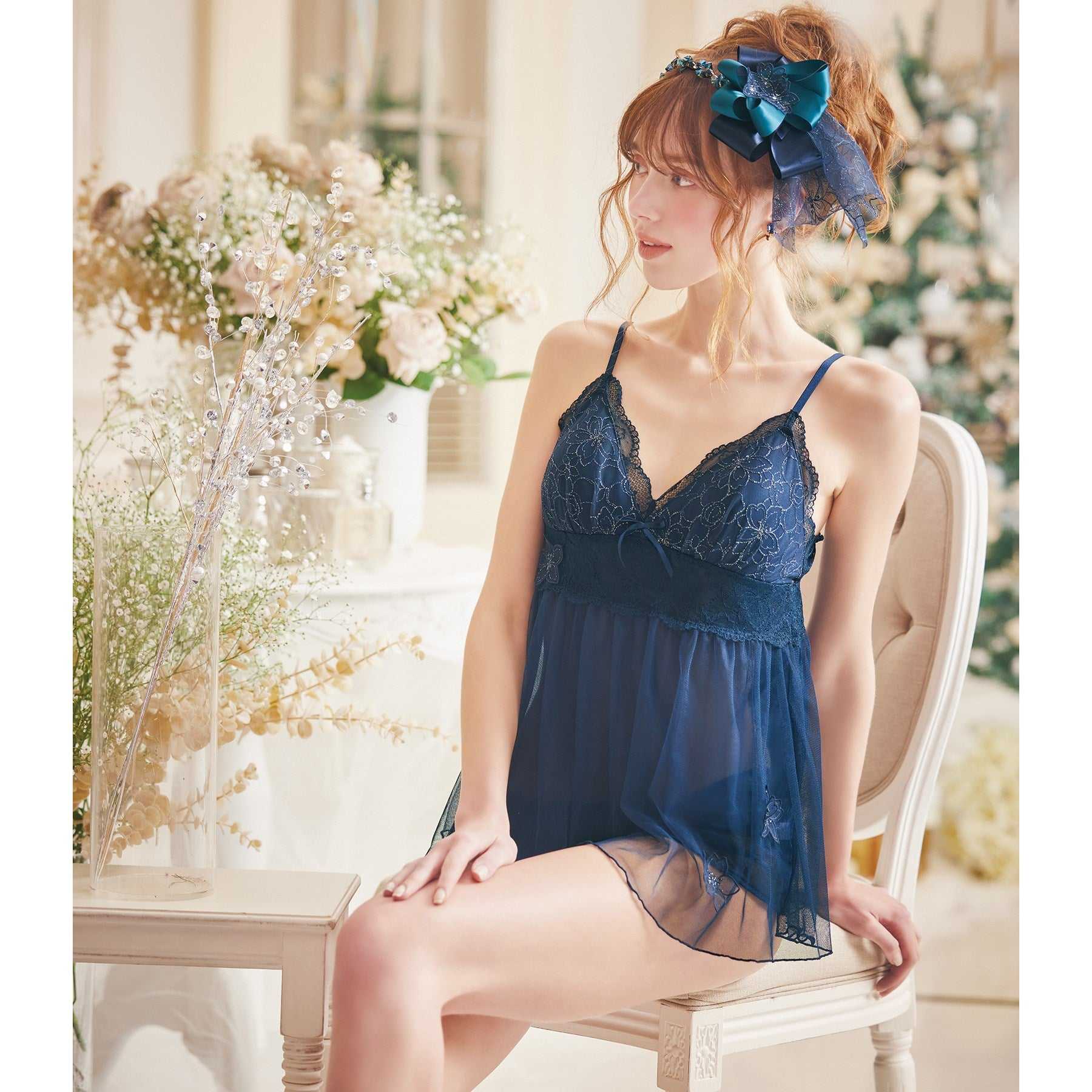 リサマリ Risa Magli ジョエル カップ付キャミソール