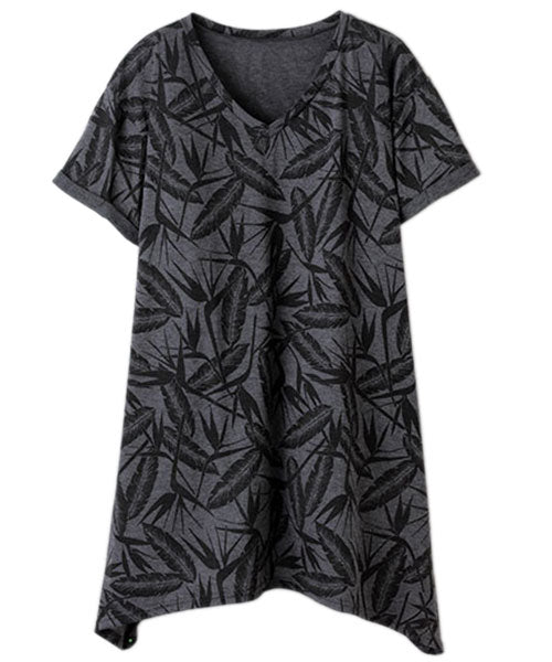 RANAN RANAN Contact Cool Feeling Loose Silhouette V-Neck T-Shirt