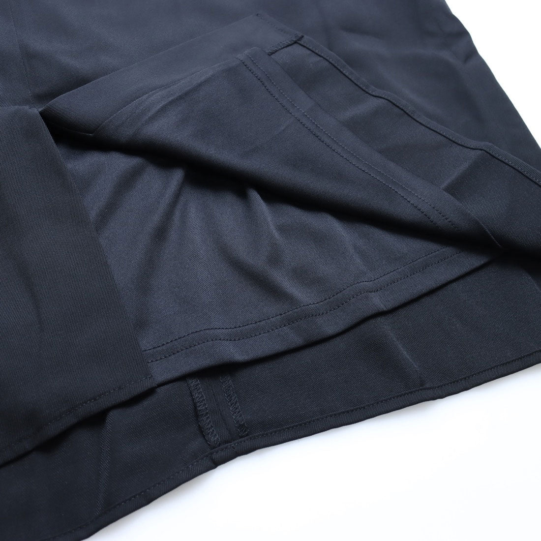 ラナン RANAN パール調タックワンピース