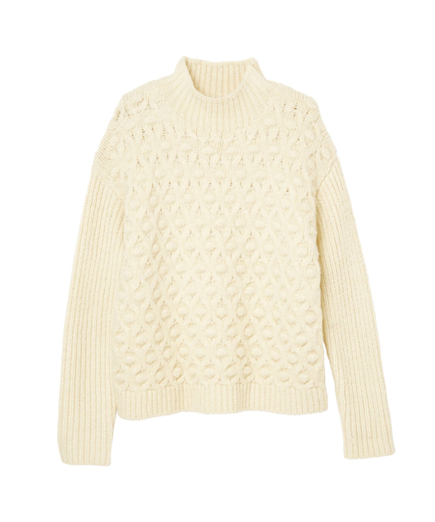 RannA様 RANAN High-neck knit with a pogo design