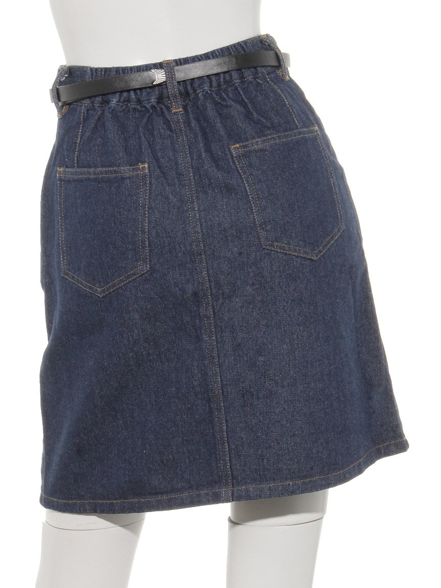 レイカズン Ray Cassin ウエスタンベルト付ミニスカート (ピンク) ピンク