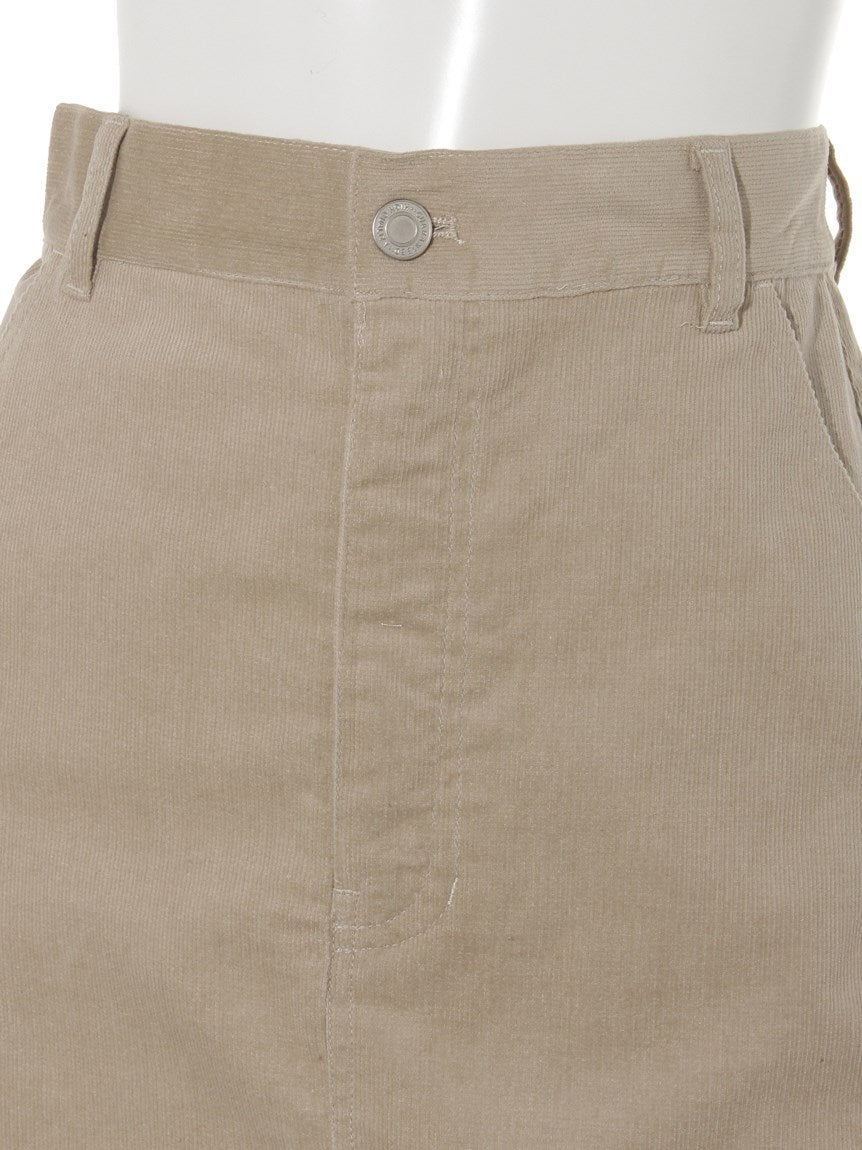 レイカズン Ray Cassin ストレッチコールミニスカート (モカ) モカ