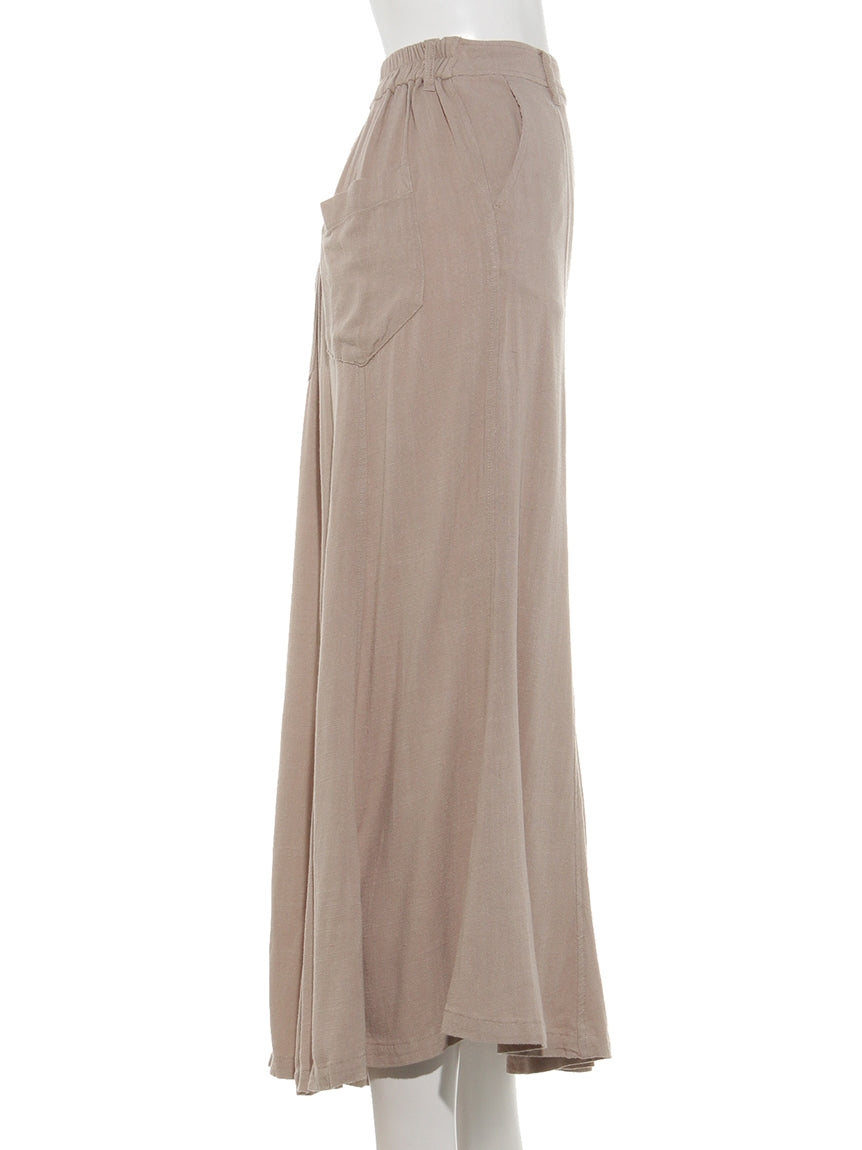 レイカズン Ray Cassin レーヨンリネンマーメイドスカート (生成) 生成