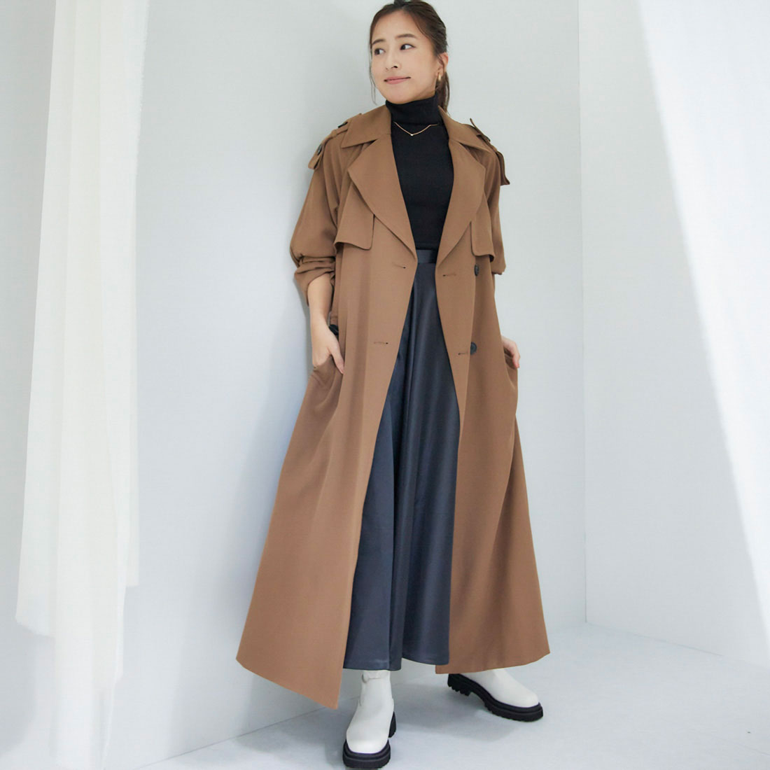 ラシックドット Rachic. ハイパーストレッチショートブーツ