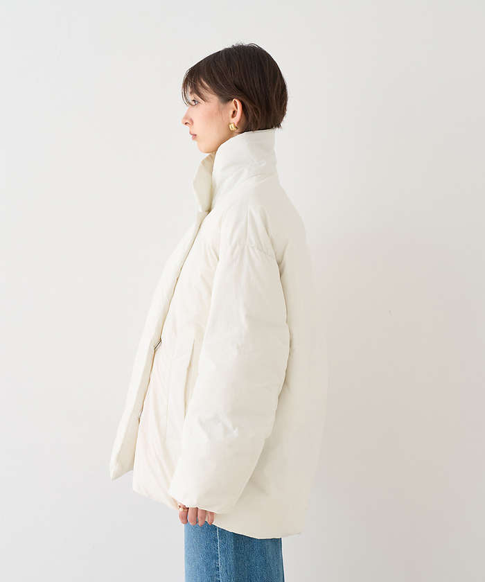 ルージュ ヴィフ ラクレ Rouge vif la cle 【一部店舗限定】コクーンミドルダウンコート【予約】 (ブラック) ブラック