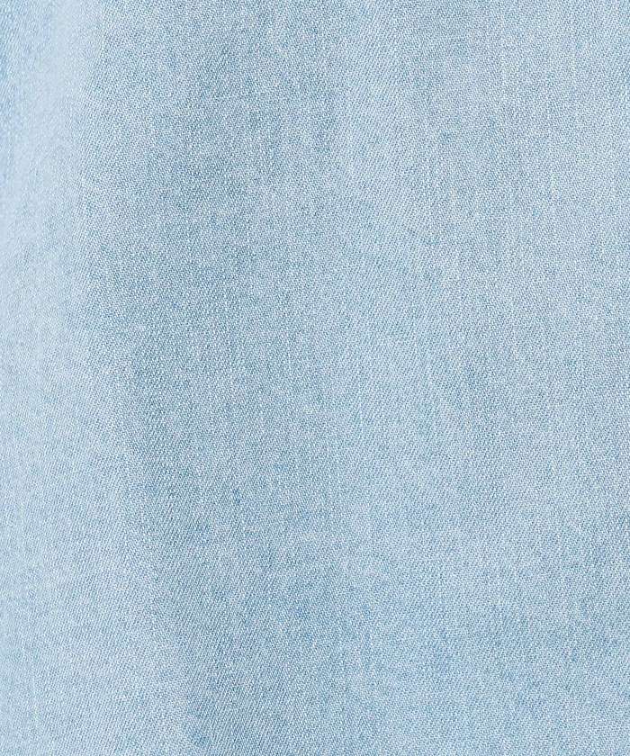 ルージュ ヴィフ ラクレ Rouge vif la cle 【MICA&DEAL /マイカアンドディール】Denim shirt / デニム (ライトブルー) ライトブルー