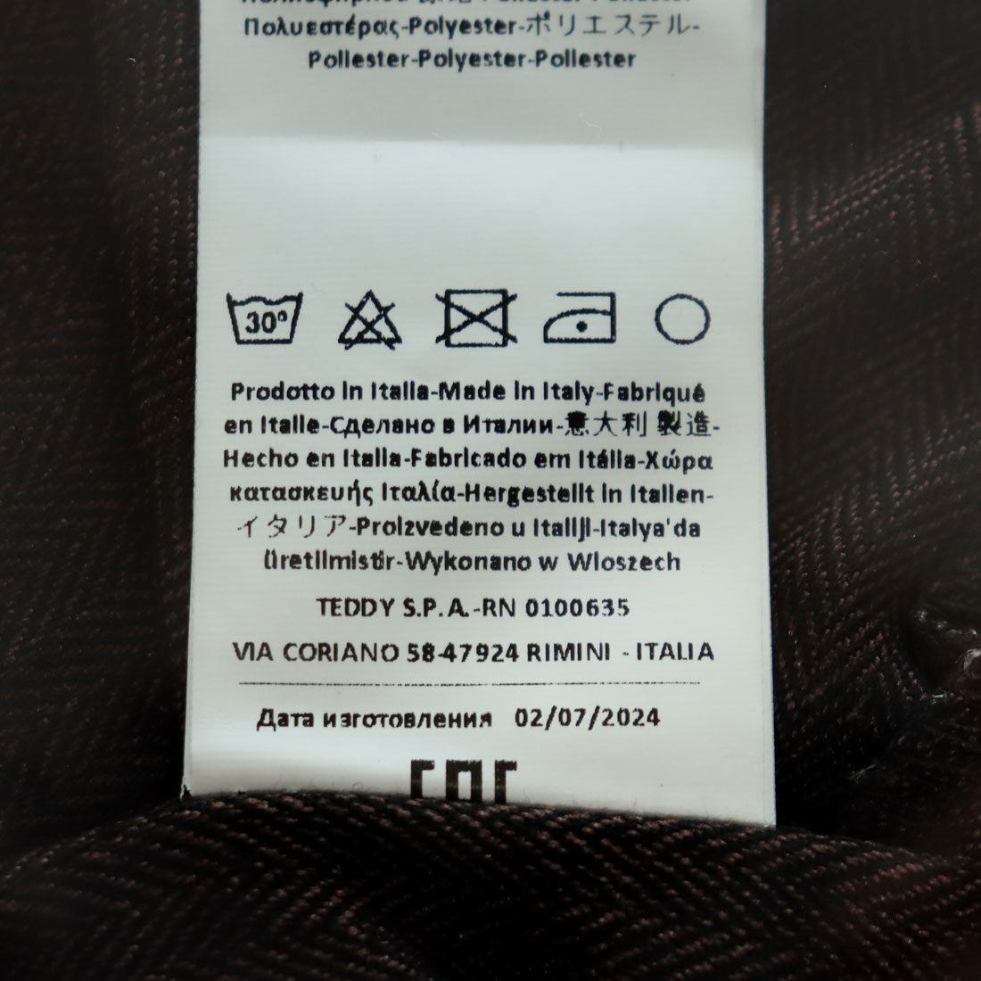 リナシメント RINASCIMENTO ヘリンボーンカシュクールドッキングワンピース