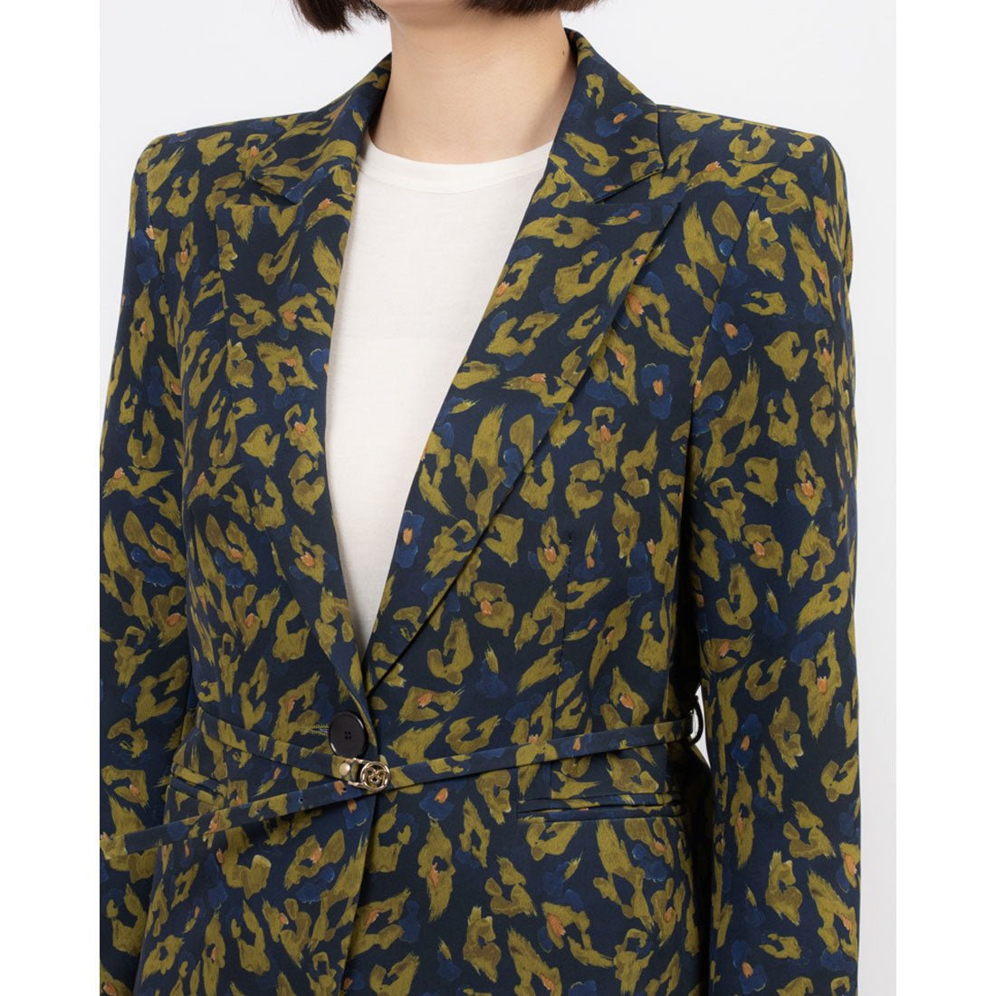 リナシメント RINASCIMENTO レオパードペイントジャケット