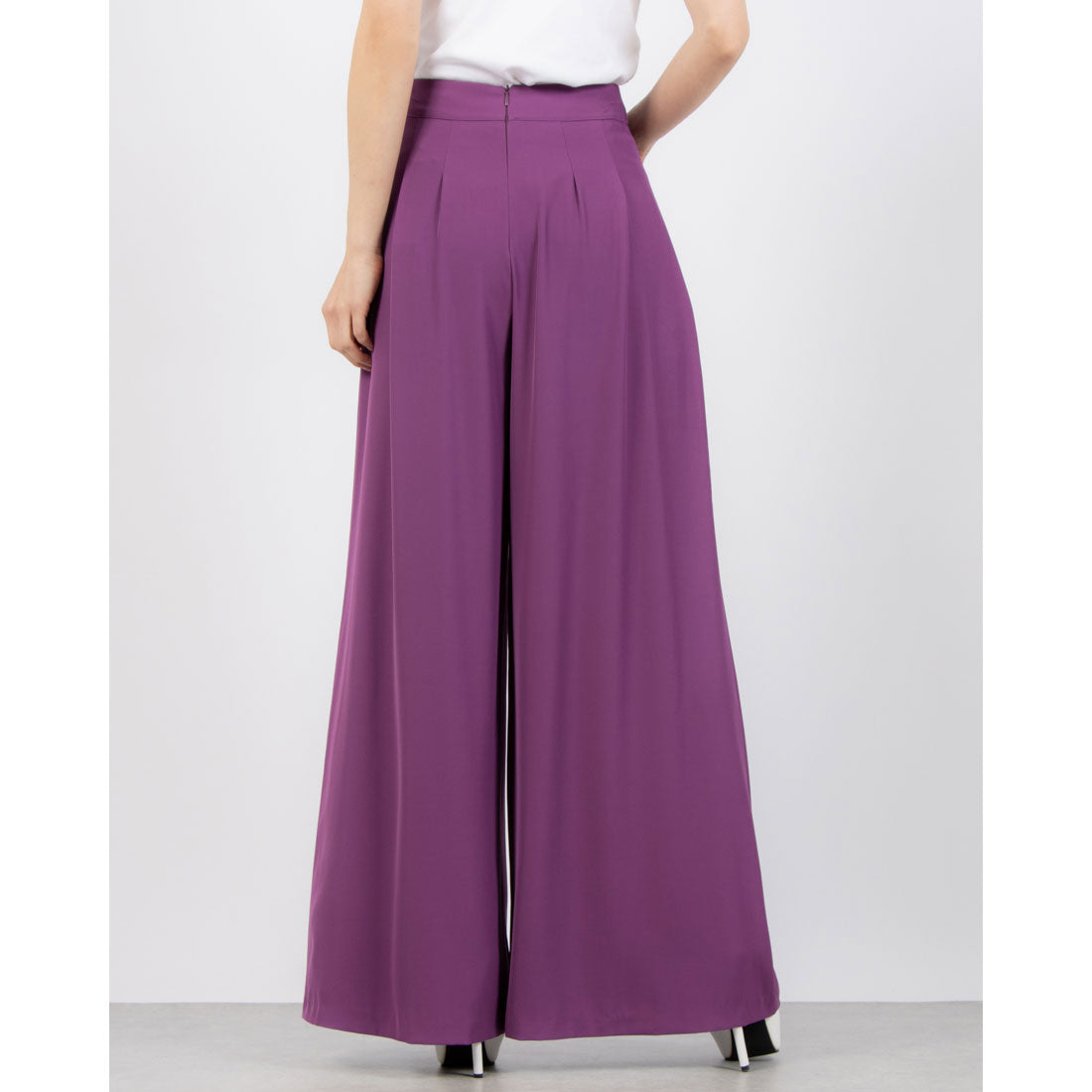 リナシメント RINASCIMENTO タックワイドパンツ