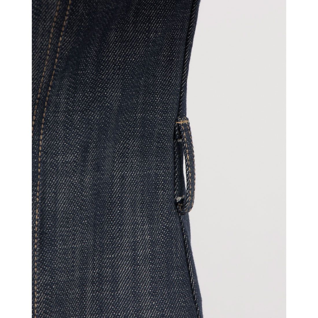 リナシメント RINASCIMENTO 金ボタンベルトデニムカバーオール