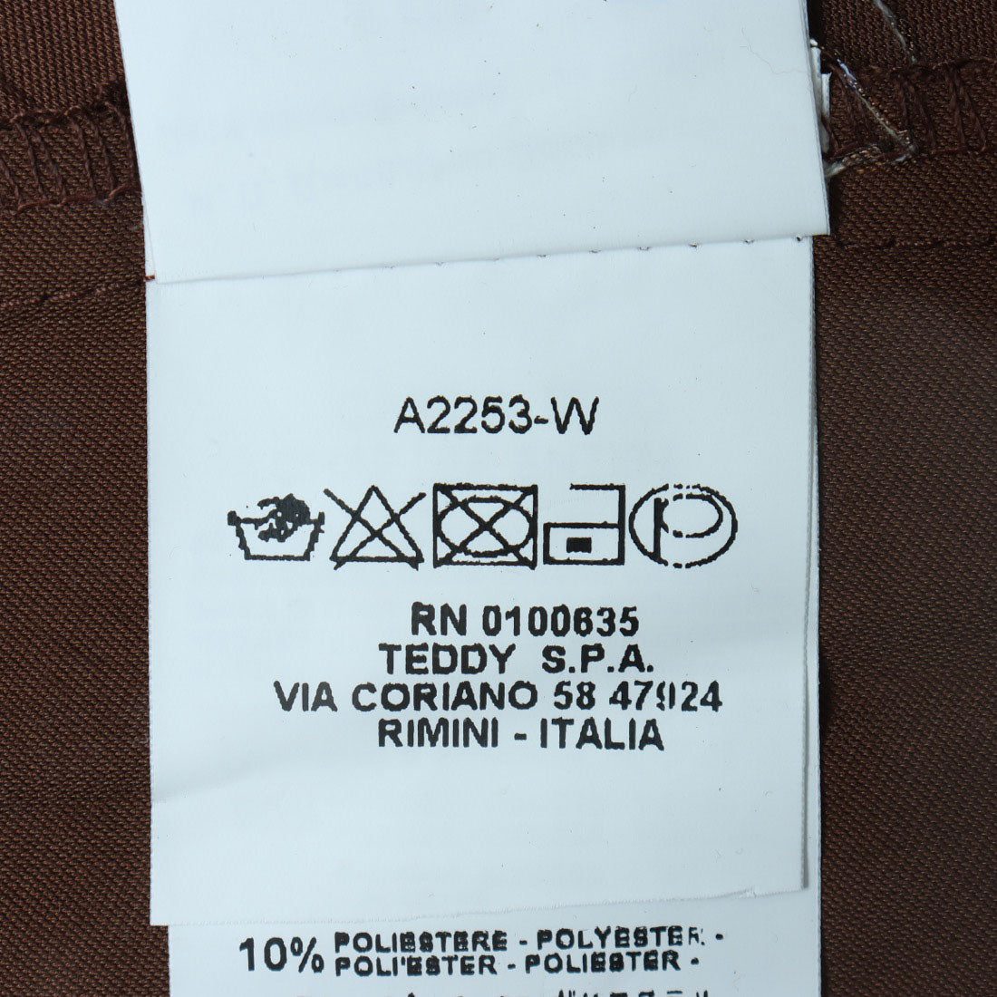 リナシメント RINASCIMENTO ポケットデザインテーラードカラーOP (Cioccolato) Cioccolato