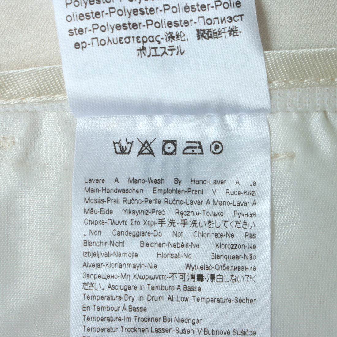 リナシメント RINASCIMENTO センタープレスワイドパンツ (Panna Bianco) Panna Bianco