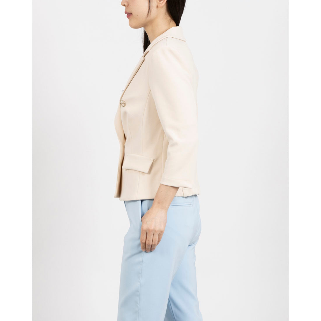 リナシメント RINASCIMENTO ボタンポイントダブルJK (Beige Chiaro) Beige Chiaro