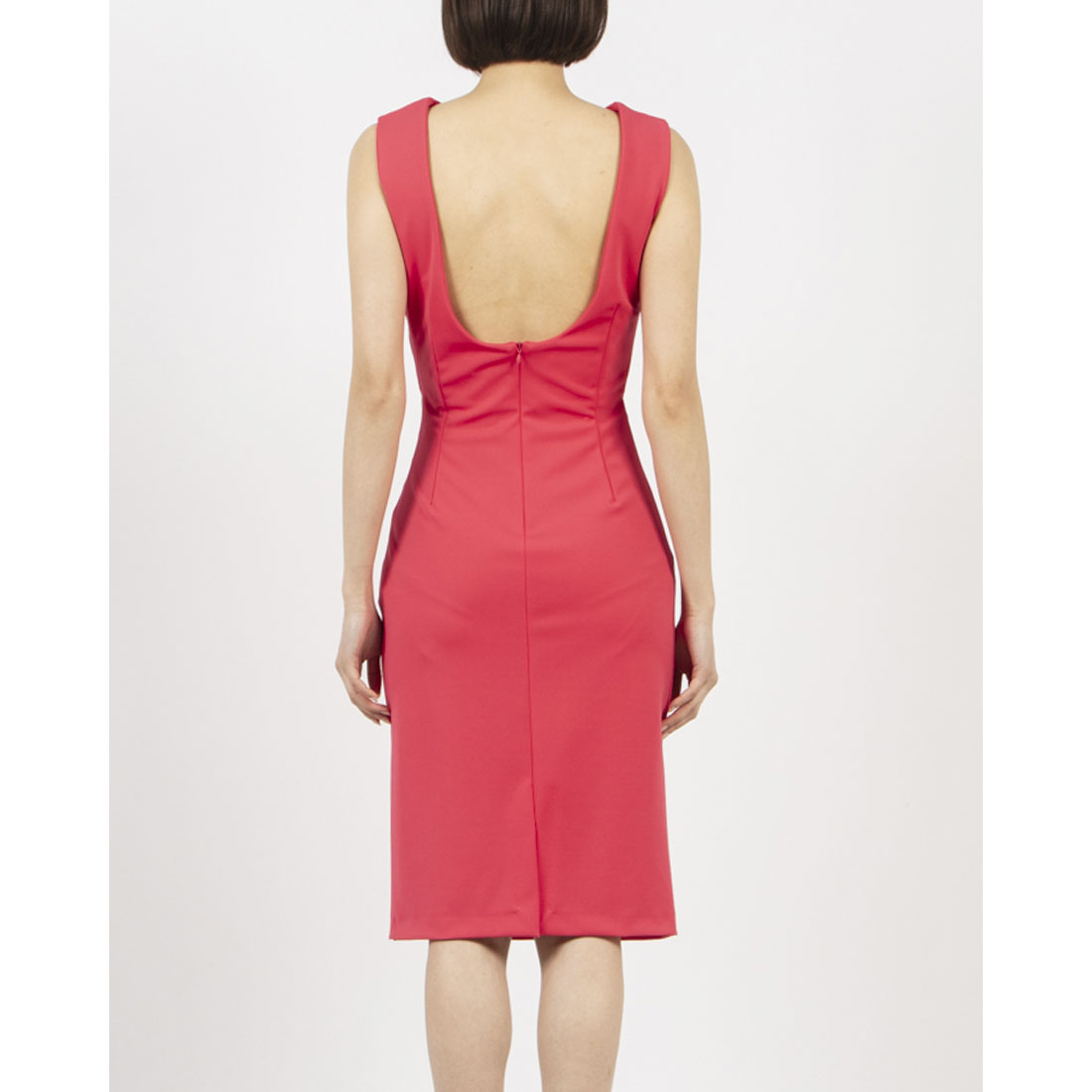 リナシメント RINASCIMENTO バックオープンアシメタックタイトOP (Fuxia) Fuxia