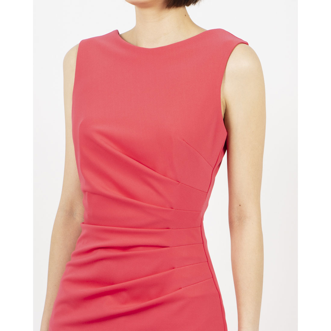 リナシメント RINASCIMENTO バックオープンアシメタックタイトOP (Fuxia) Fuxia