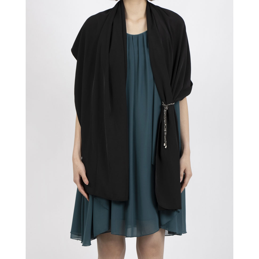 リナシメント RINASCIMENTO シフォンストール (Nero) Nero