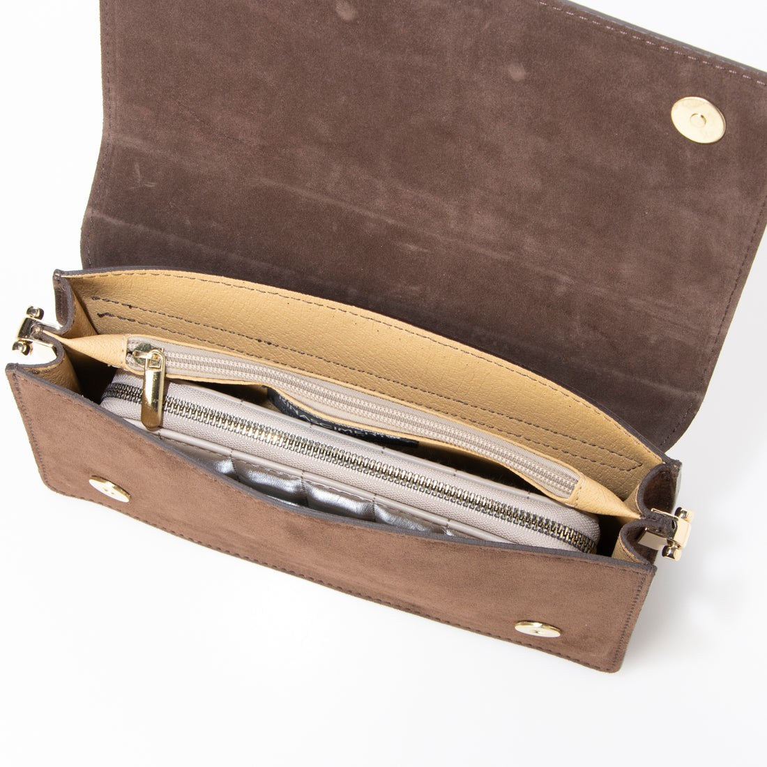 リナシメント RINASCIMENTO Rロゴ型押しBAG (Cioccolato) Cioccolato