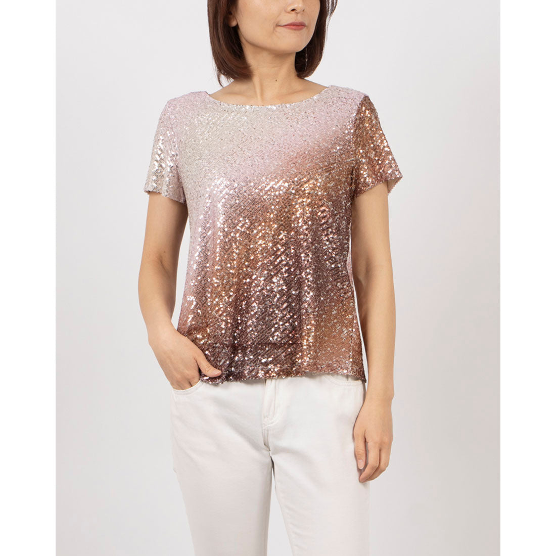 リナシメント RINASCIMENTO グラデスパンコールTOPS (var.Cioccolato) var.Cioccolato