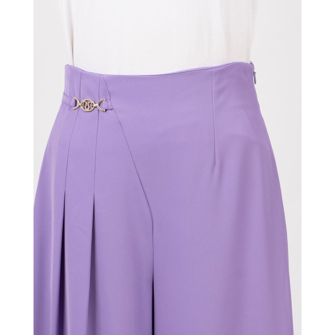 リナシメント RINASCIMENTO バックルポイントラックワイドパンツ (Lavanda Viola) Lavanda Viola
