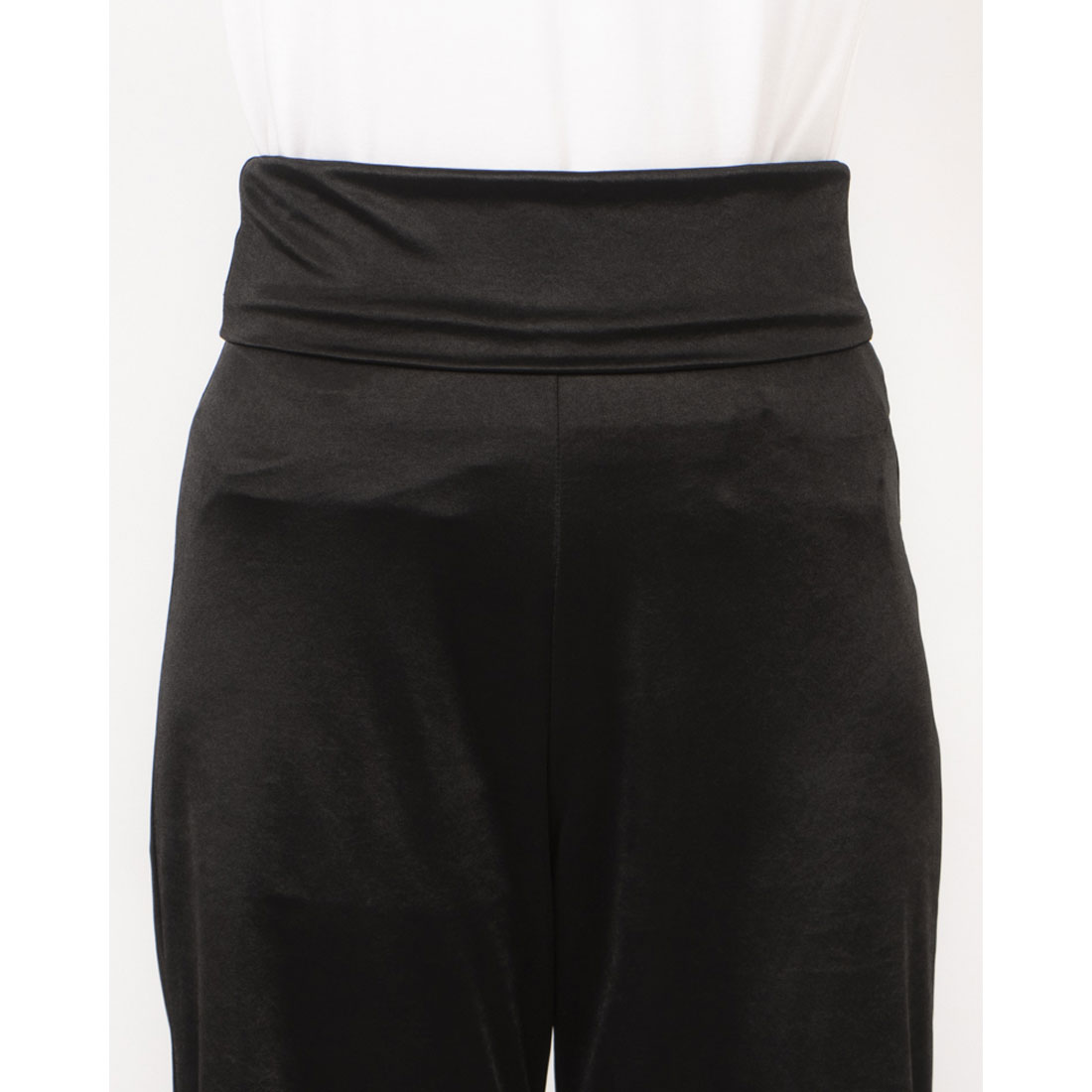 リナシメント RINASCIMENTO タックウエストパンツ (Nero) Nero