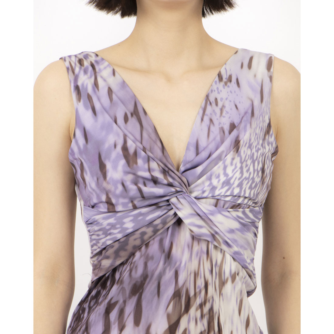 リナシメント RINASCIMENTO タンガ付ランダムレオパードTOPS (Lavanda Viola) Lavanda Viola