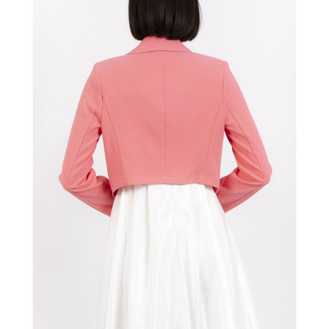 リナシメント RINASCIMENTO スペンサーダブルジャケット (Rosa Camelia) Rosa Camelia