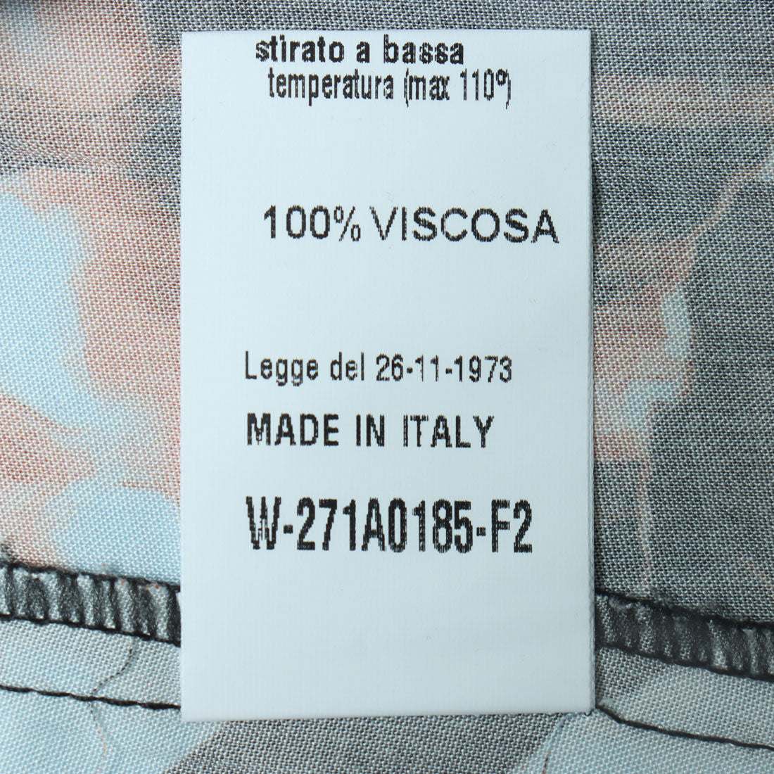 リナシメント RINASCIMENTO アニマルペイント柄ホルターネックワンピース (var.Azzurro) var.Azzurro