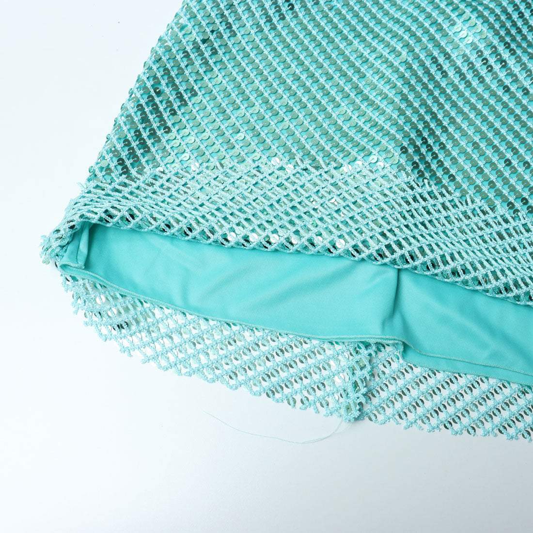 リナシメント RINASCIMENTO スパンコールキャミワンピース (Acqua Verde) Acqua Verde