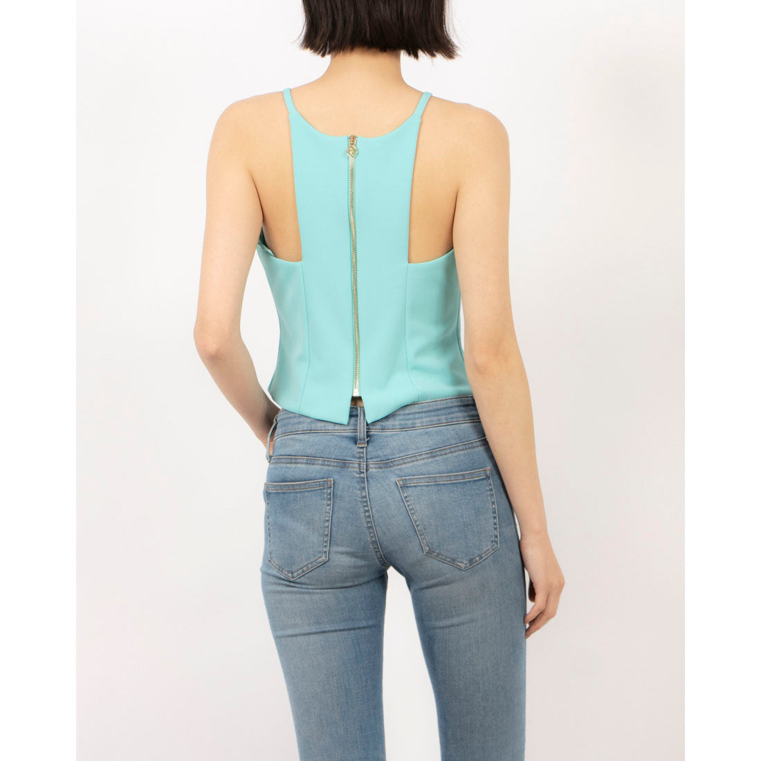 リナシメント RINASCIMENTO スクエアカットキャミトップス (Acqua Verde) Acqua Verde