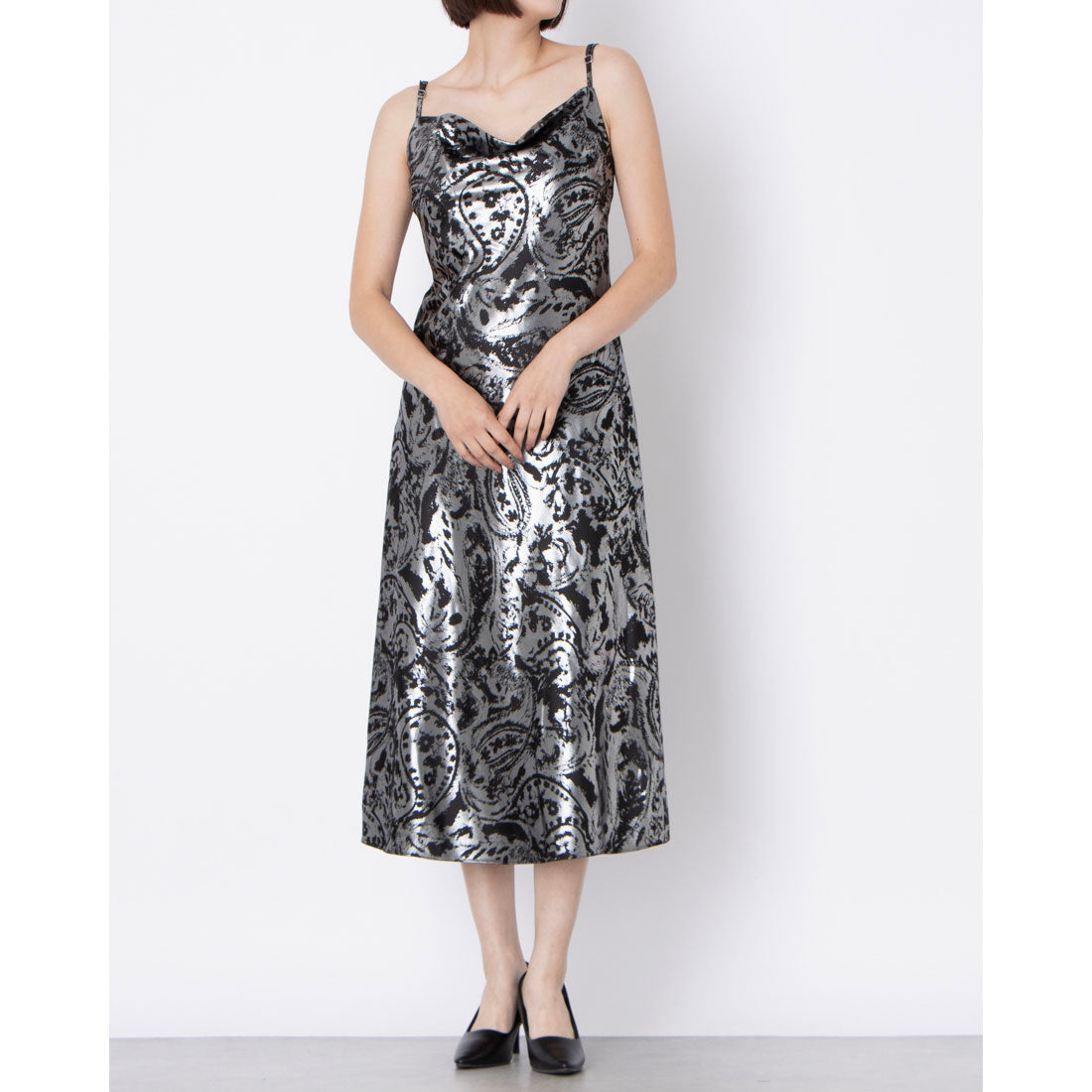paisley formal dress Lady Black Tie - Paisley Gown
