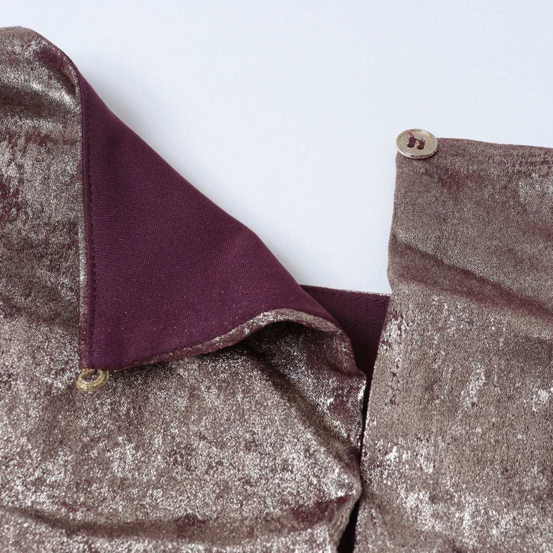 リナシメント RINASCIMENTO シャイニードレープマキシOP (Bordeaux Rosso) Bordeaux Rosso