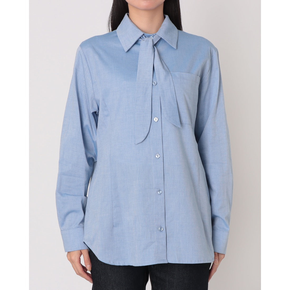 リナシメント RINASCIMENTO ボウタイシャツ (Azzurro) Azzurro