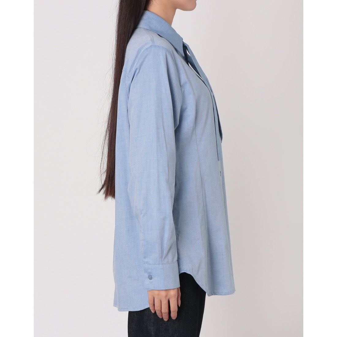 リナシメント RINASCIMENTO ボウタイシャツ (Azzurro) Azzurro