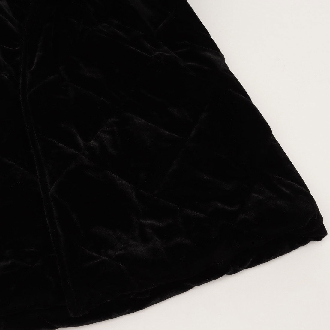 リナシメント RINASCIMENTO キルティングベロアCOAT (Nero) Nero