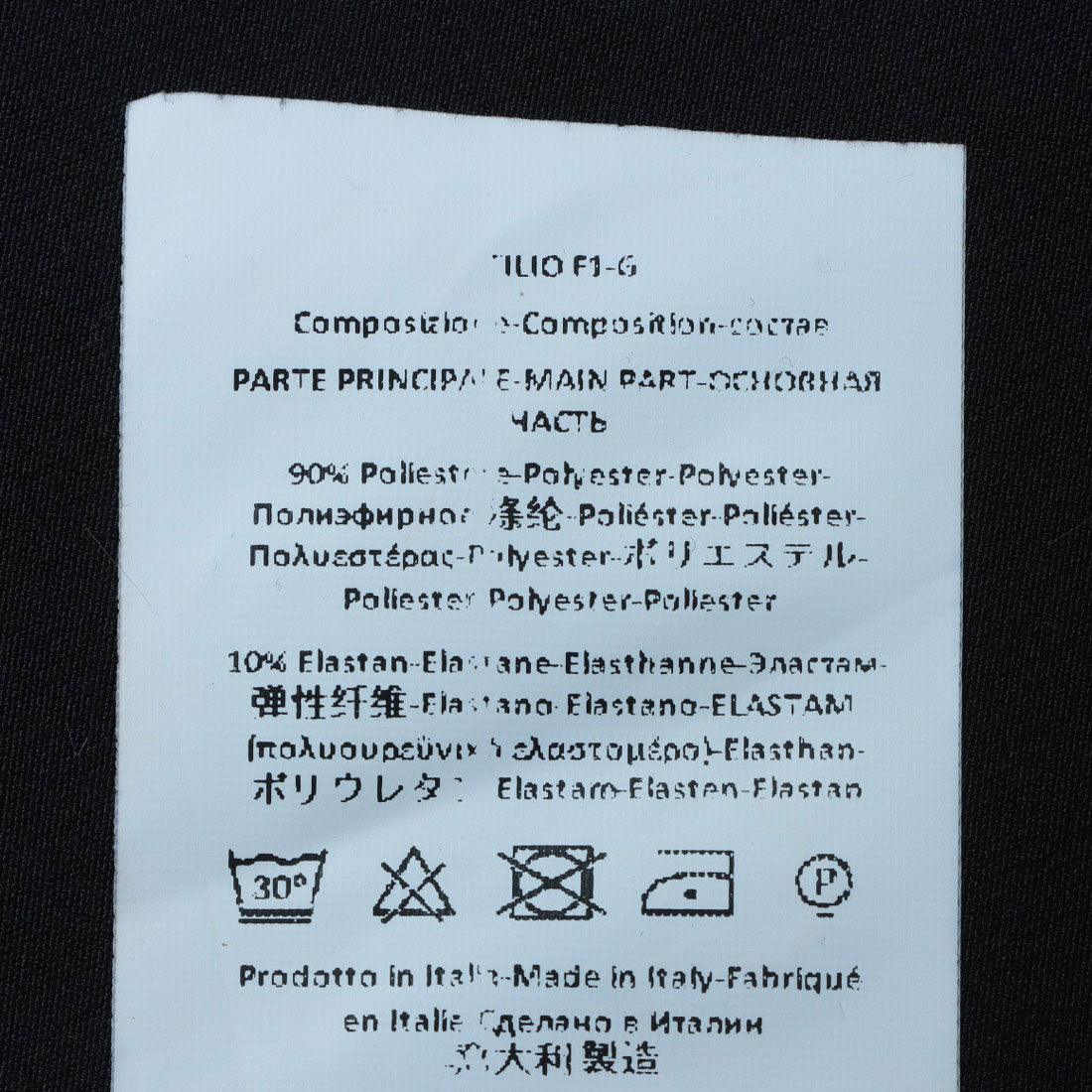 リナシメント RINASCIMENTO RロゴZipタイトSK (Nero) Nero