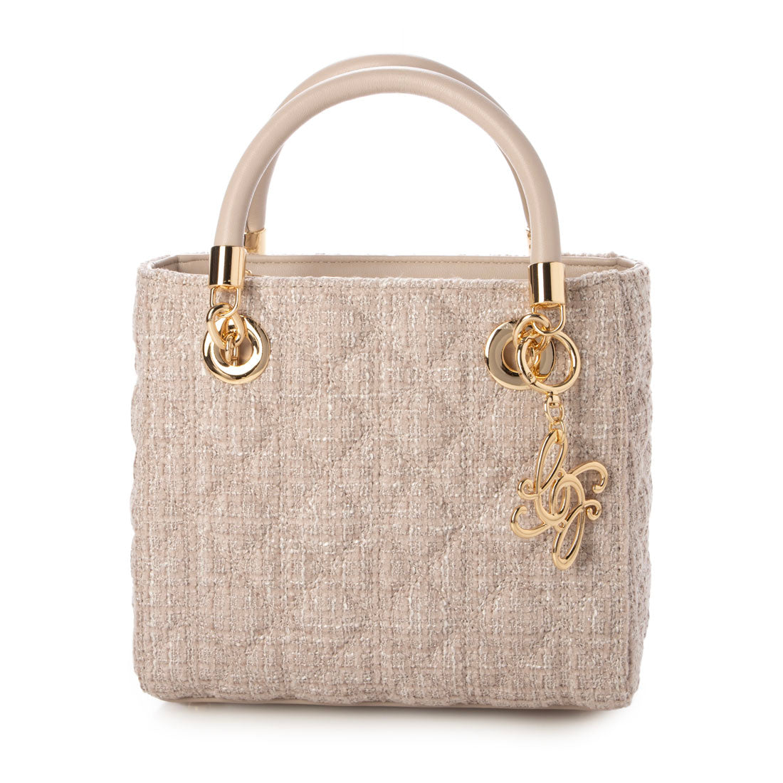 ランダ RANDA 2WAYキルティングバッグ (PNK/BEG) PNK/BEG