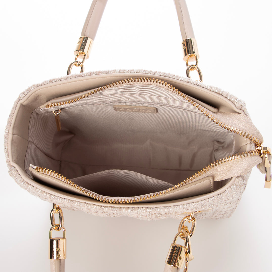 ランダ RANDA 2WAYキルティングバッグ (PNK/BEG) PNK/BEG