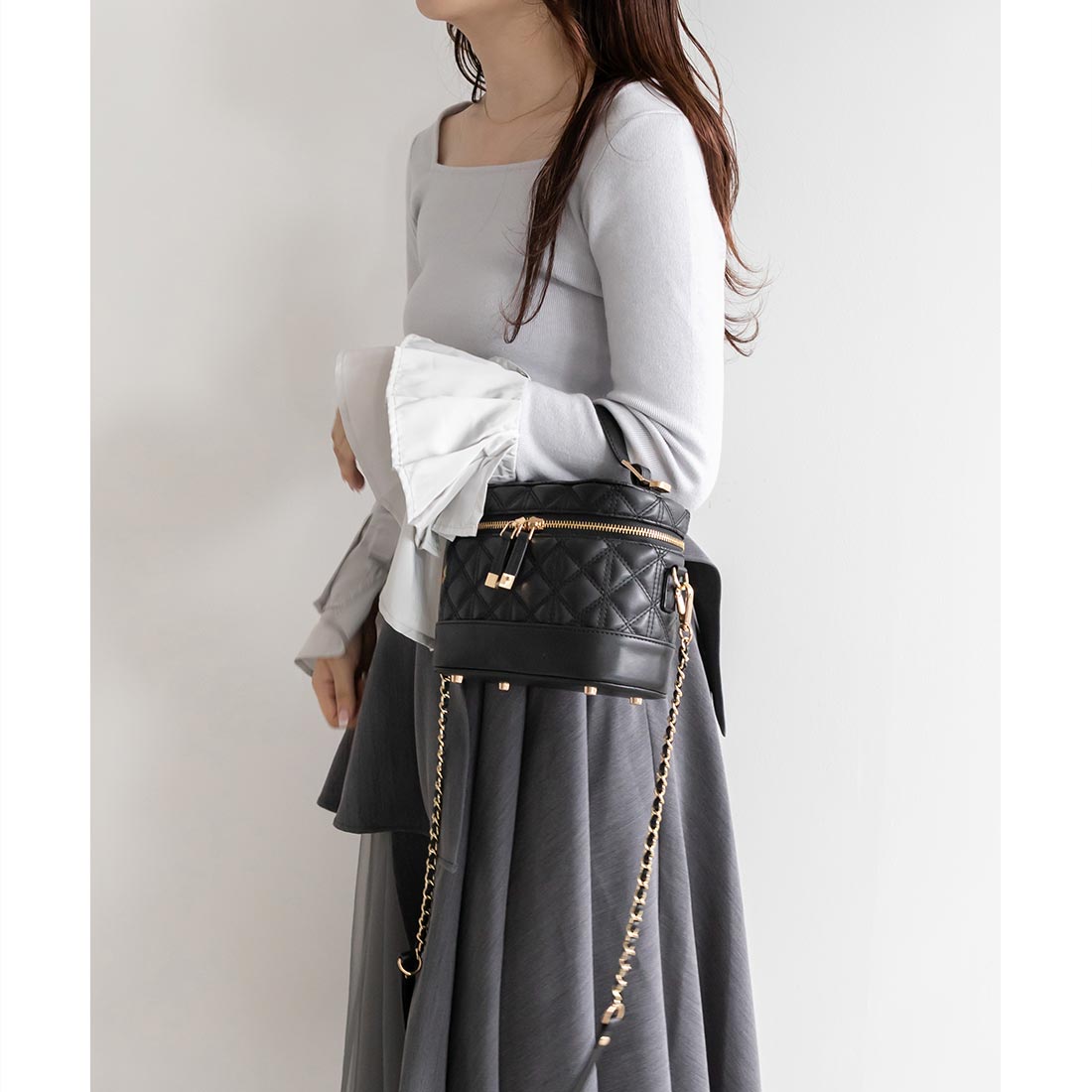 Riu バニティバッグ Quilting vanity bag black Buy River Island Black Quilted Pearl Handle Vanity Bag from Next USA
