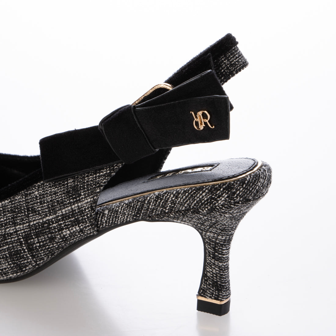 ランダ RANDA 2WAYクラシカルバックストラップパンプス (MIX) MIX