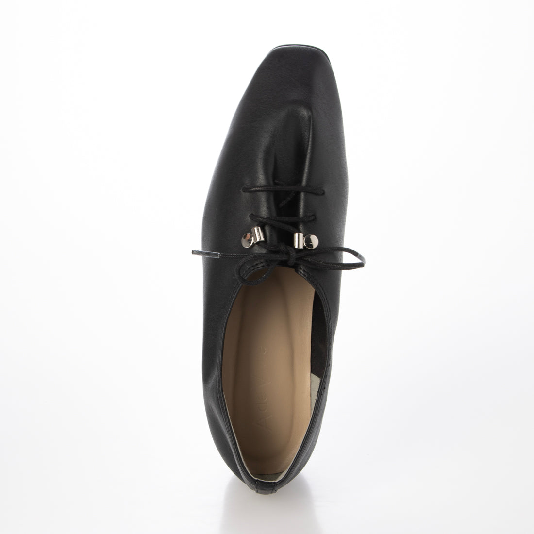 ランダ RANDA 【A de Vivre】サステナブル 晴雨兼用 フロントタックシューズ (BLACK) BLACK