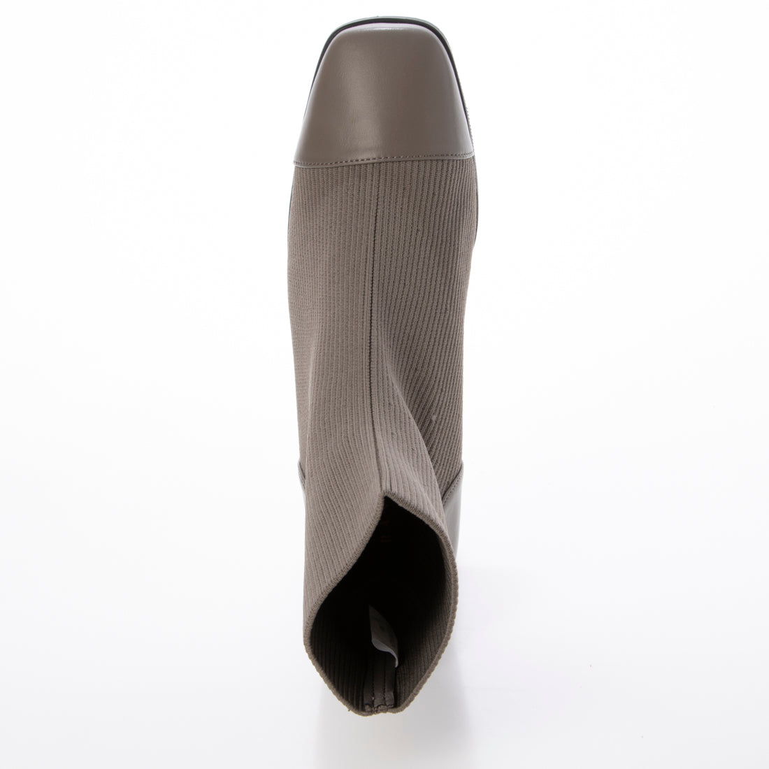 ランダ RANDA ストレッチ チャンキーヒールニットブーツ