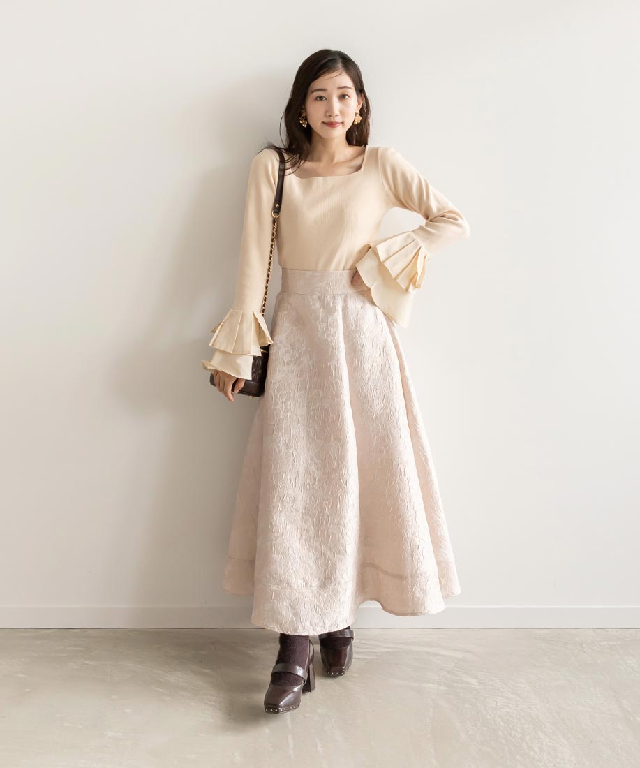 ランダ RANDA モヘアニットソックスブーツ