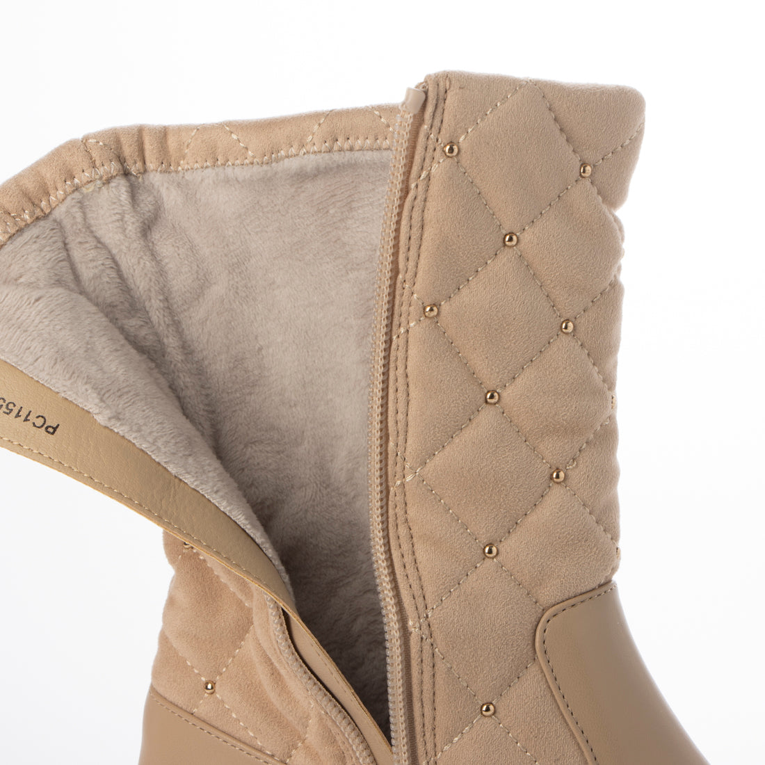 ランダ RANDA 晴雨兼用 キルティングボリュームソールブーツ