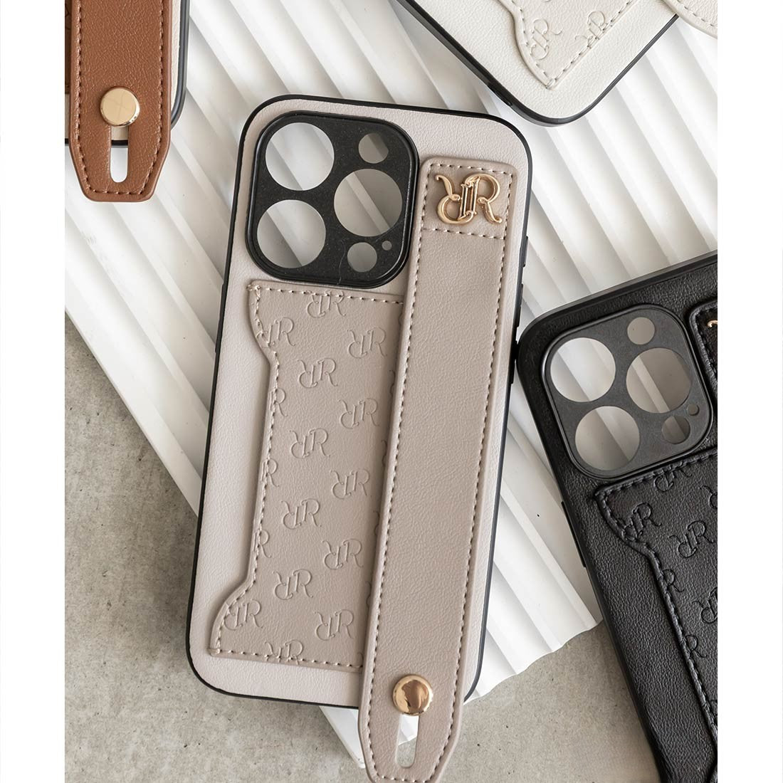 ランダ RANDA ベルトデザインスマートフォンケース (GREGE) GREGE