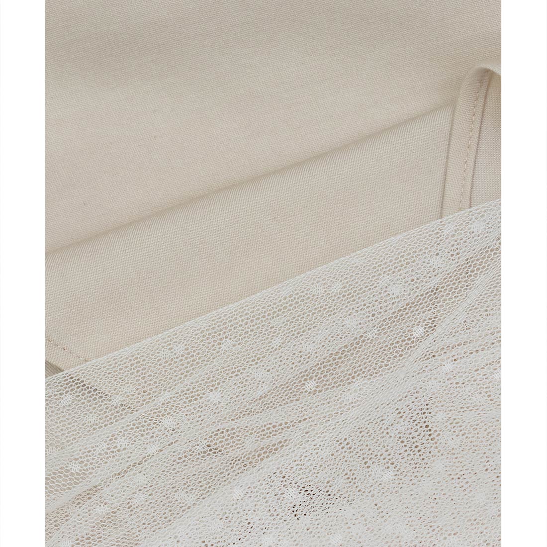 ランダ RANDA デザインフリルハイウエストスカート (IVORY) IVORY